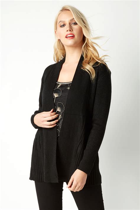 metallic cooling fabric cardigan|Black Label Metallic Cardigan .